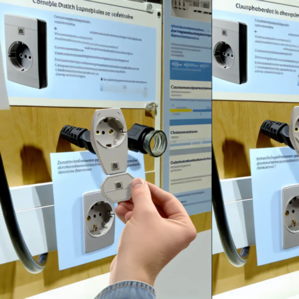 Elektrische componenten netjes gerangschikt voor productkeuze