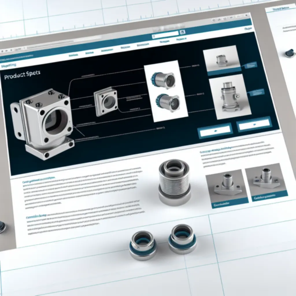 Galerij met hoge resolutie productafbeeldingen