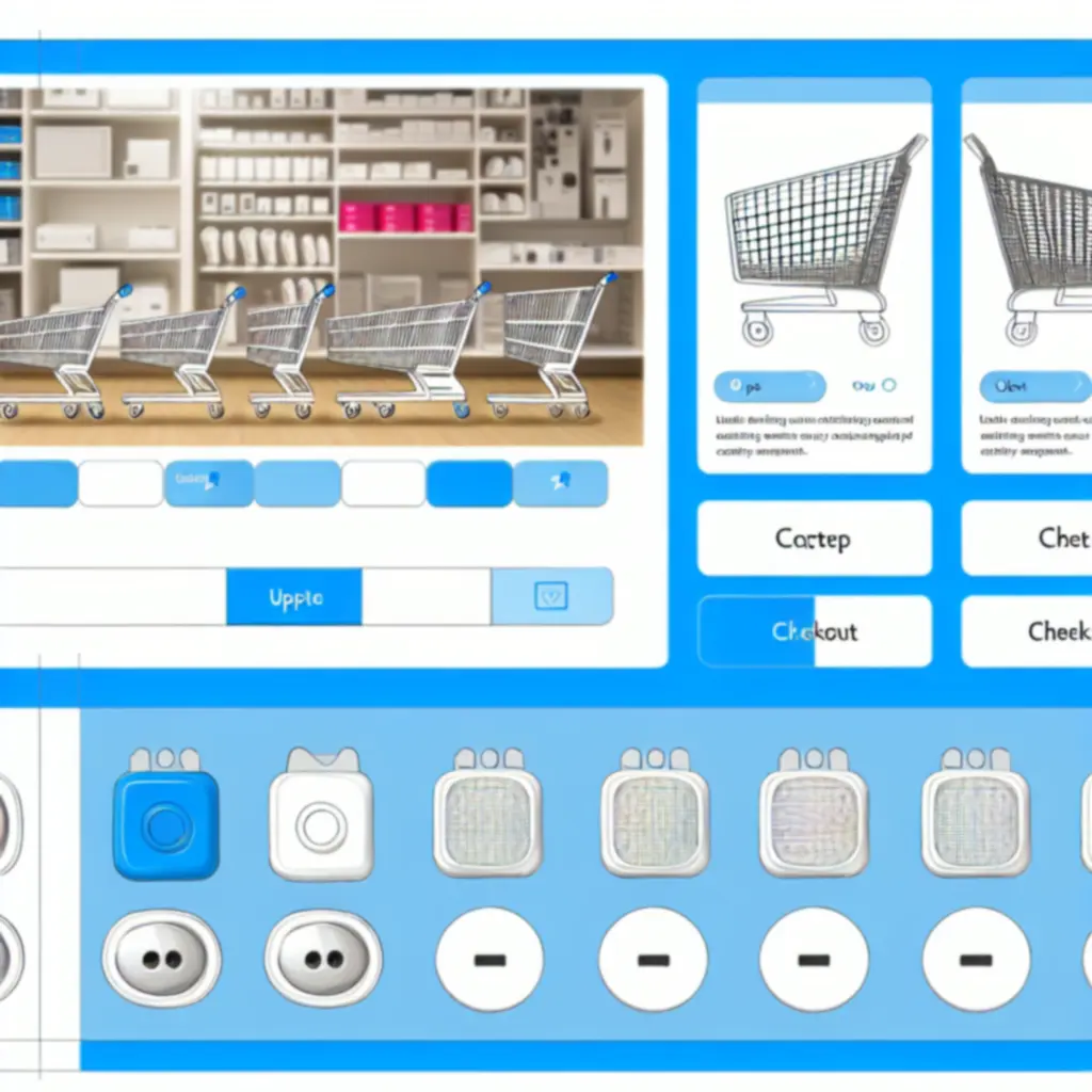 Voorbeeld van een overzichtelijke winkelwagenweergave